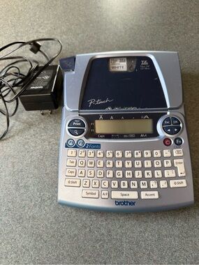 Brother P-touch Label Maker in Blue and Silver